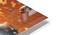  Tin foil planet  HD Metal print