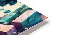  matrix  3D  sur  HD Metal print