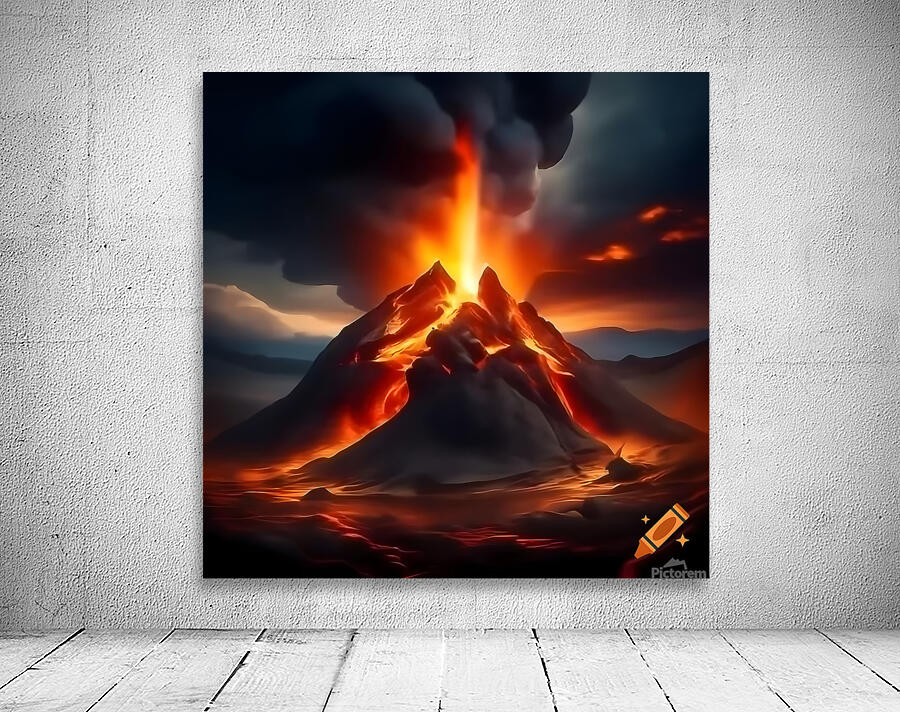  big volcanic rock  Wall Preview