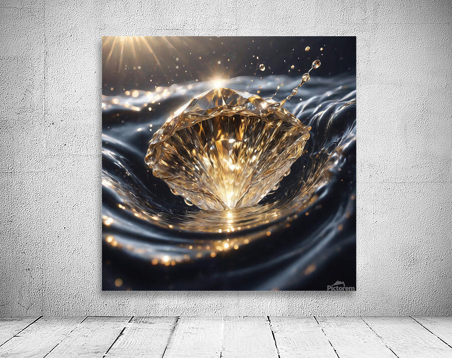  A gold diamond  Wall Preview