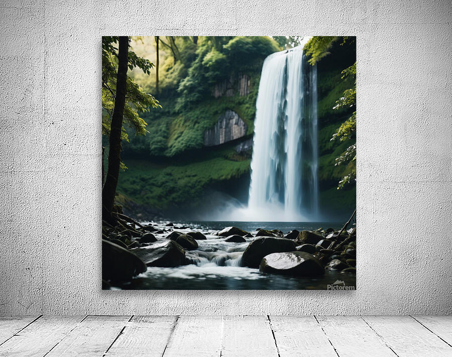 a waterfall  Wall Preview