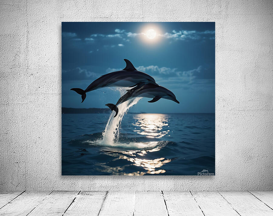  dolphins  Wall Preview