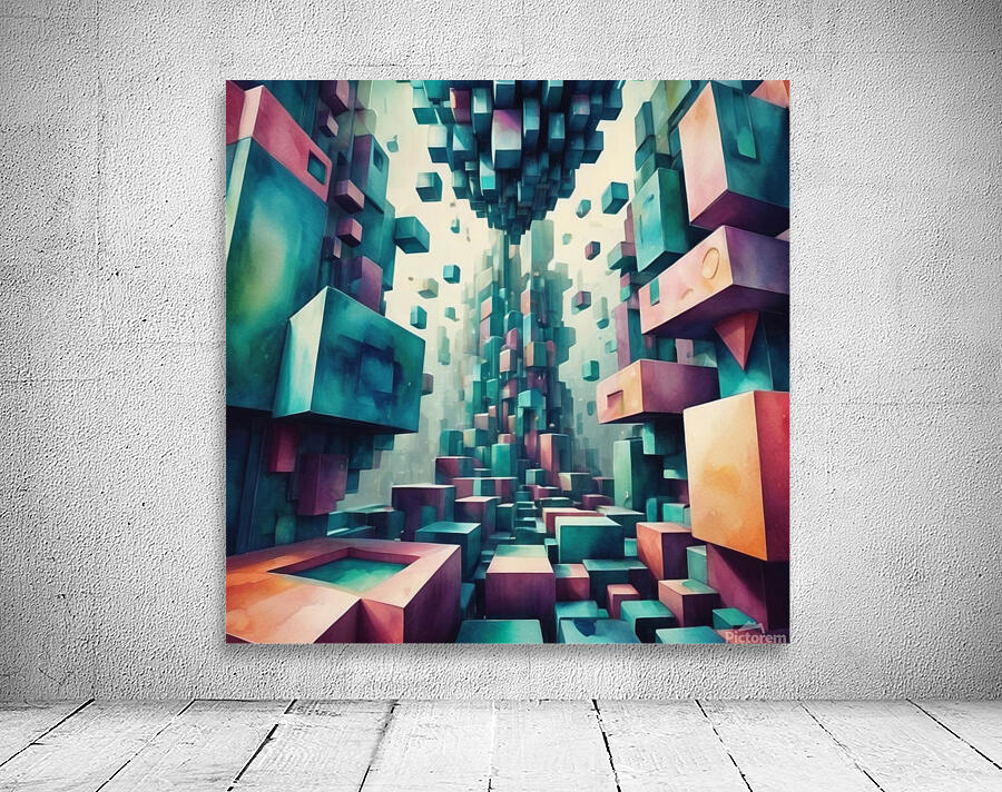  matrix  3D  sur  Wall Preview