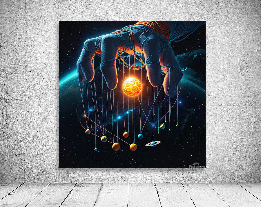  Hand with String Wall Preview