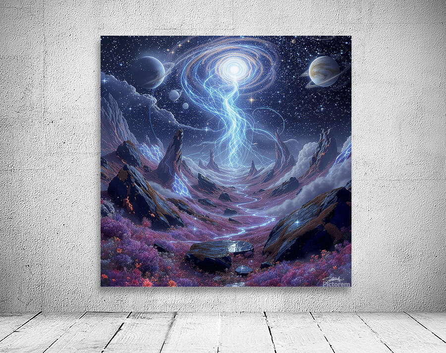 enchanted terra glowing  Wall Preview