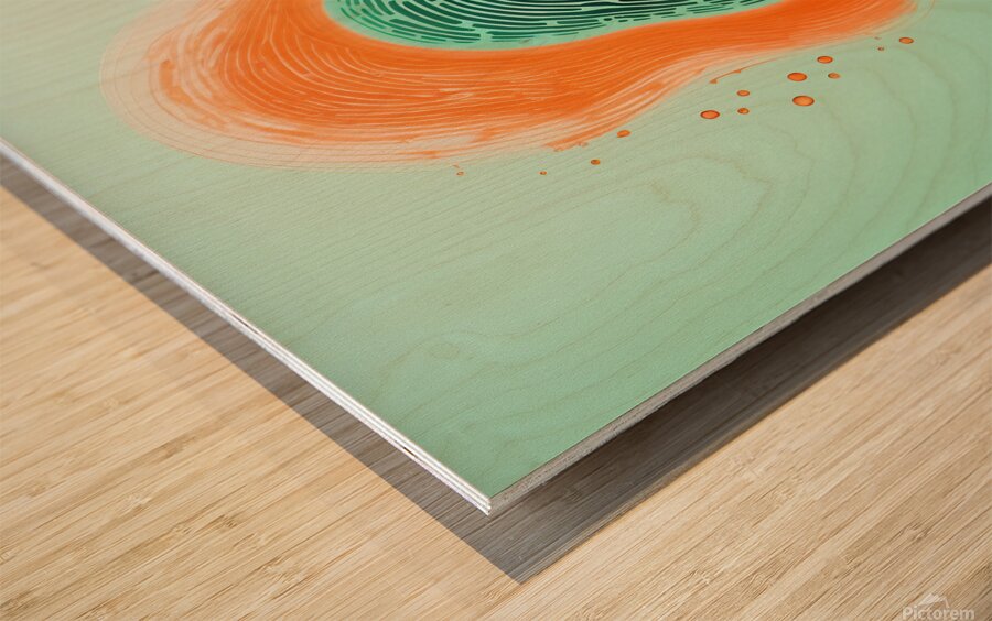  surreal utopia fantasY Wood print