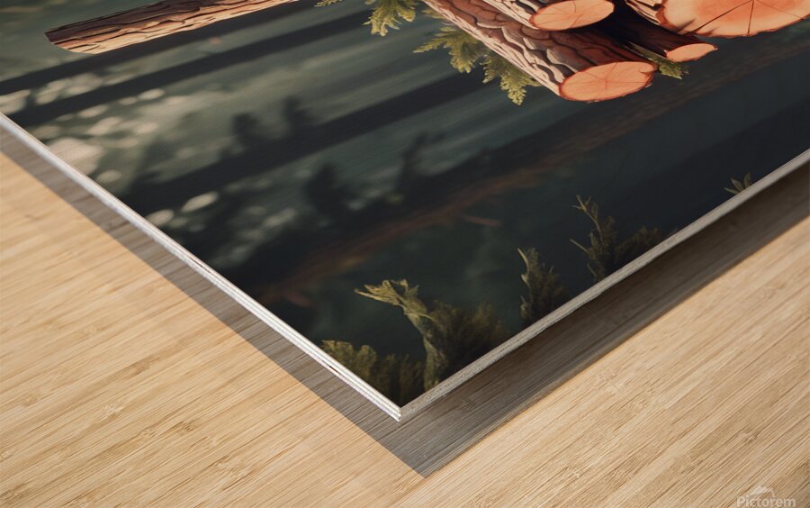 log creator  Wood print