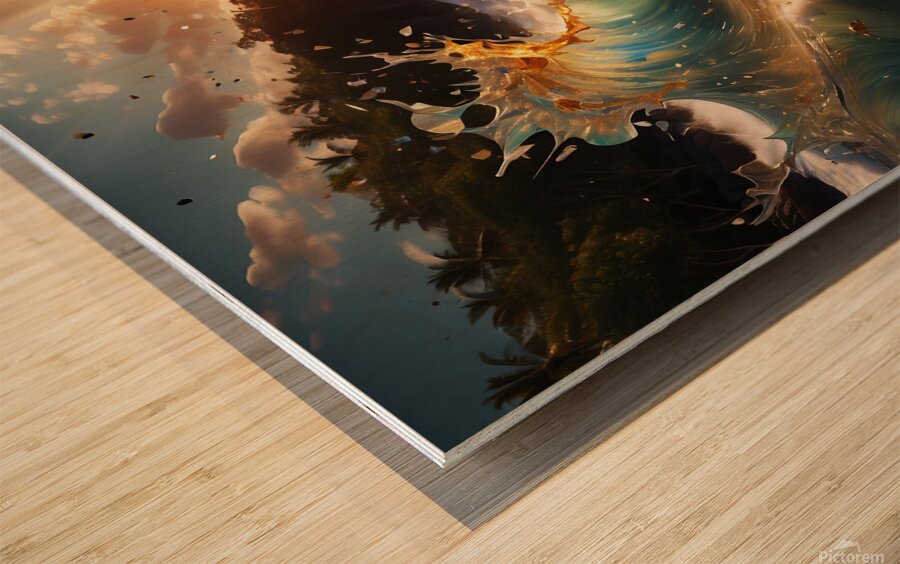  You can find me  Wood print