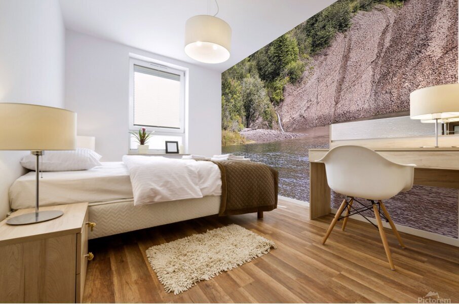 Small Waterfall Mural print