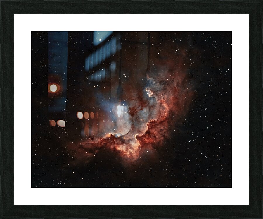 Wizard Nebula Picture Frame print