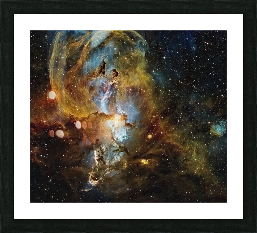 NGC 3576 Picture Frame print