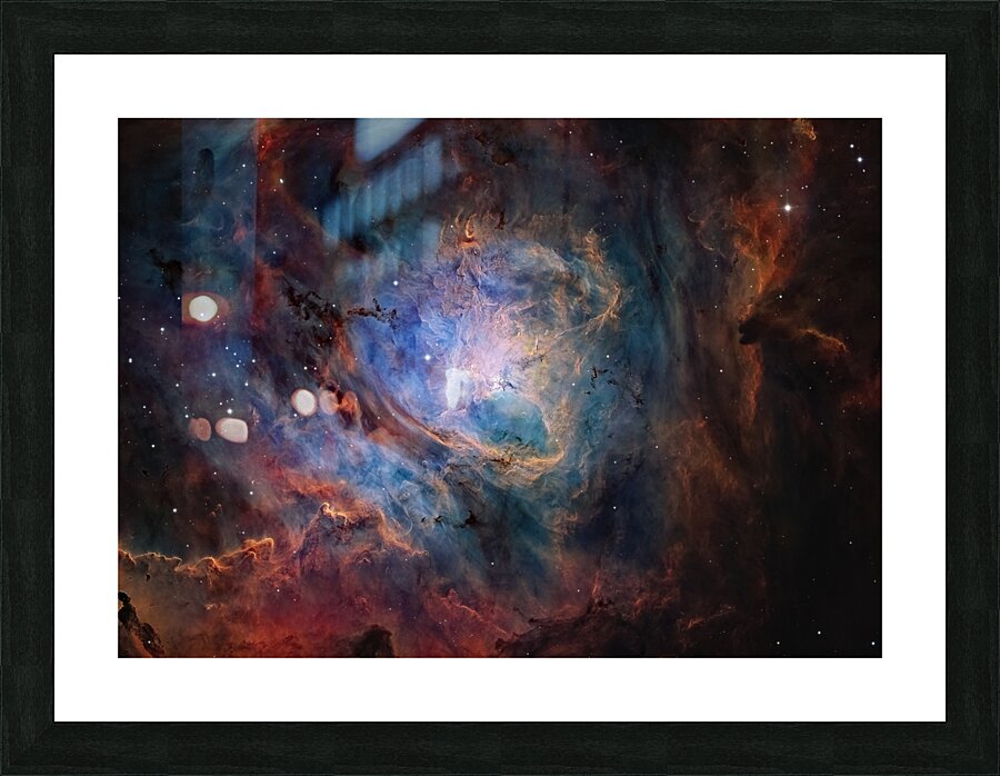 Lagoon Nebula Picture Frame print