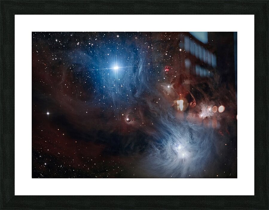 NGC 6729 Picture Frame print