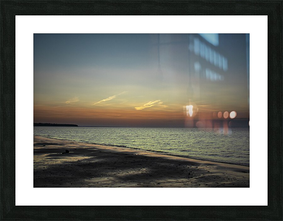 Coastal Sunset Picture Frame print