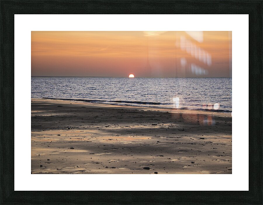 Murray Beach Sunrise - Sunset Splendour Picture Frame print