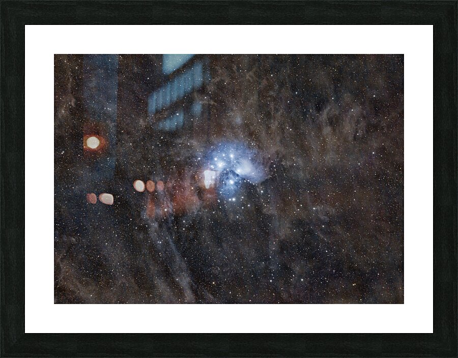 Pleiades Picture Frame print