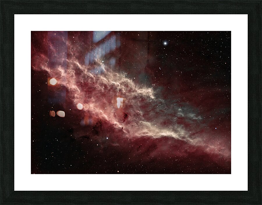 California Nebula Picture Frame print