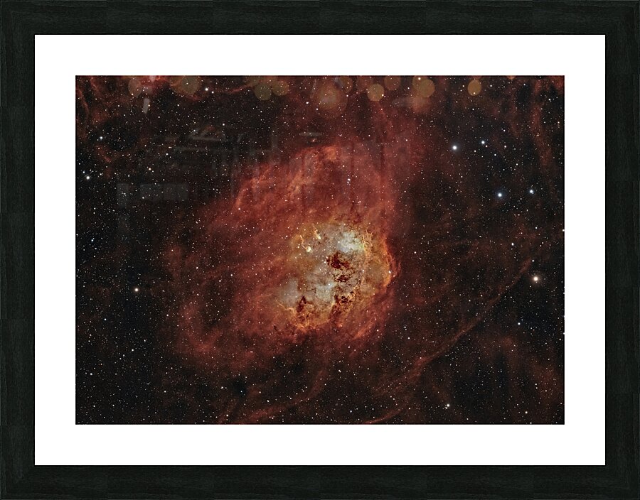 Tadpole Nebula Picture Frame print