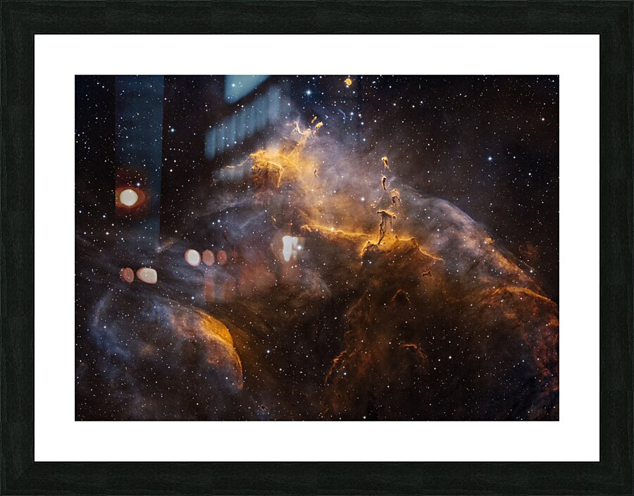 Southern Tadpole Nebula Picture Frame print