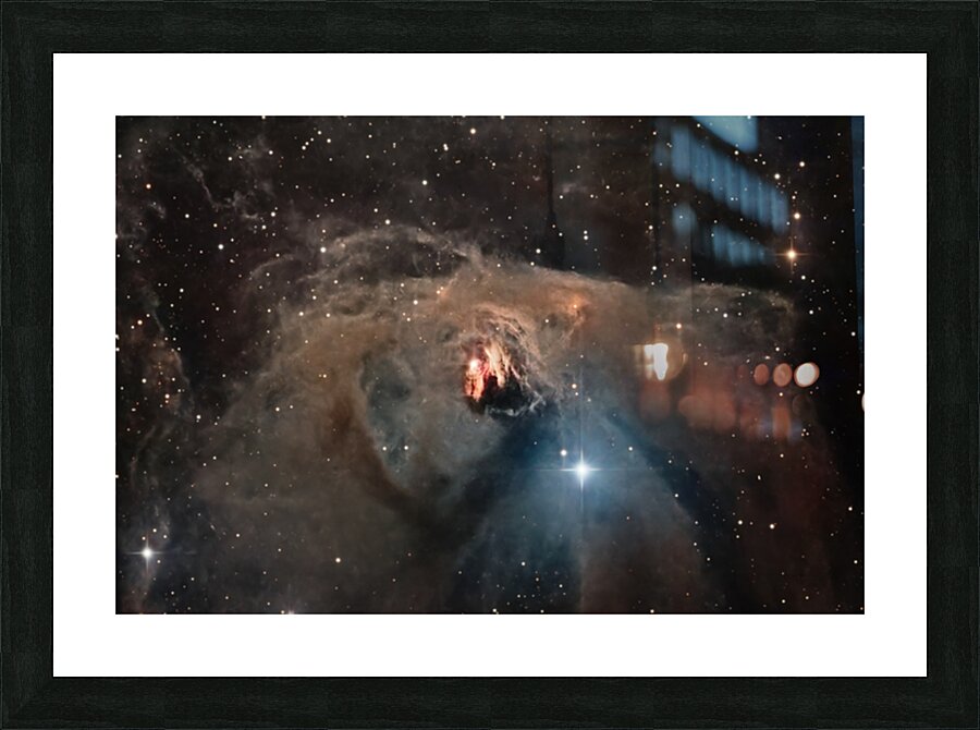 NGC 1555 Picture Frame print