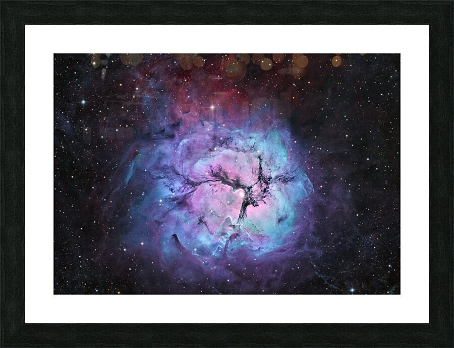 Trifid Nebula Picture Frame print