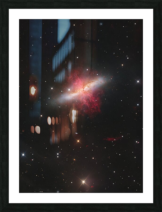 Cigar Galaxy Picture Frame print