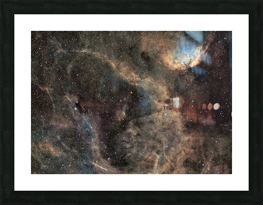 Tulip Nebula Picture Frame print