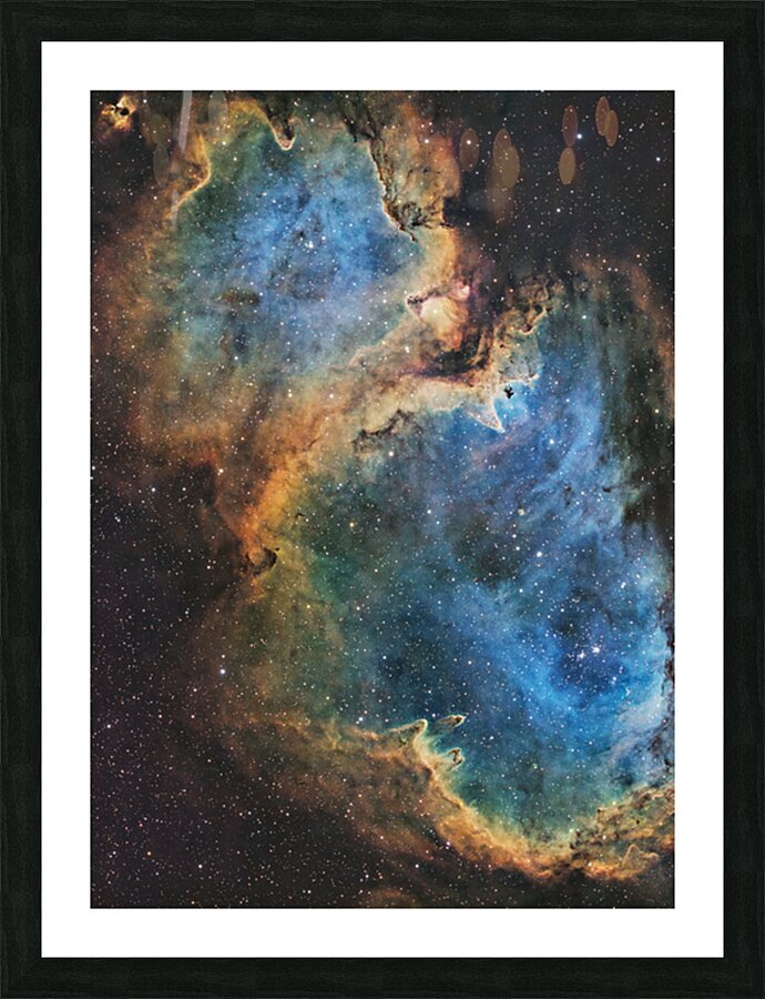 Soul Nebula Picture Frame print