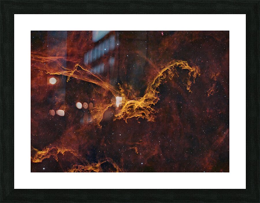 Golden Dragon Picture Frame print