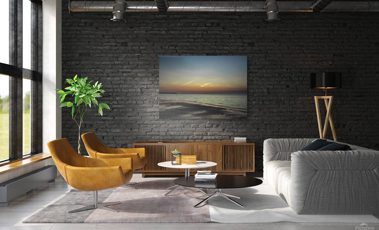 Coastal Sunset Reproduction
