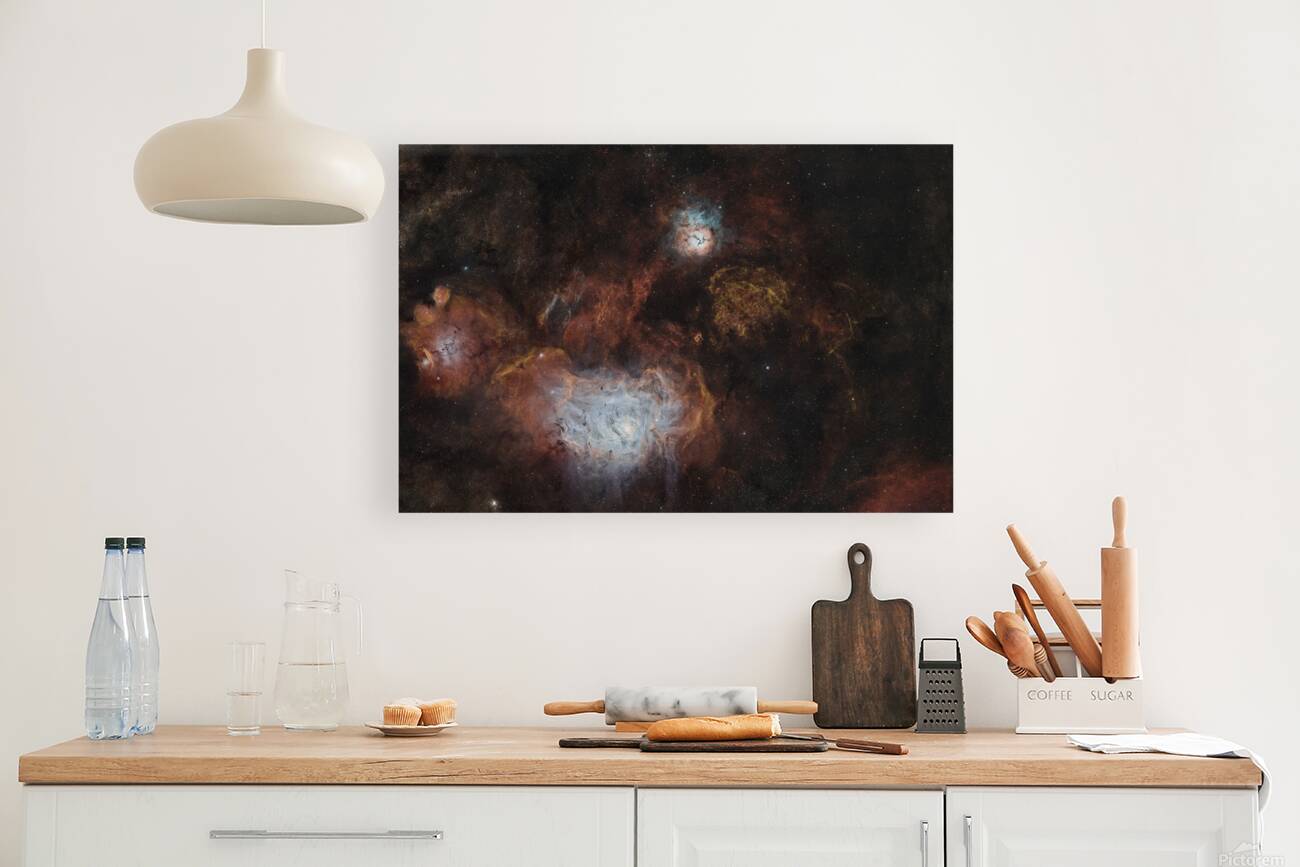 Lagoon Nebula Reproduction