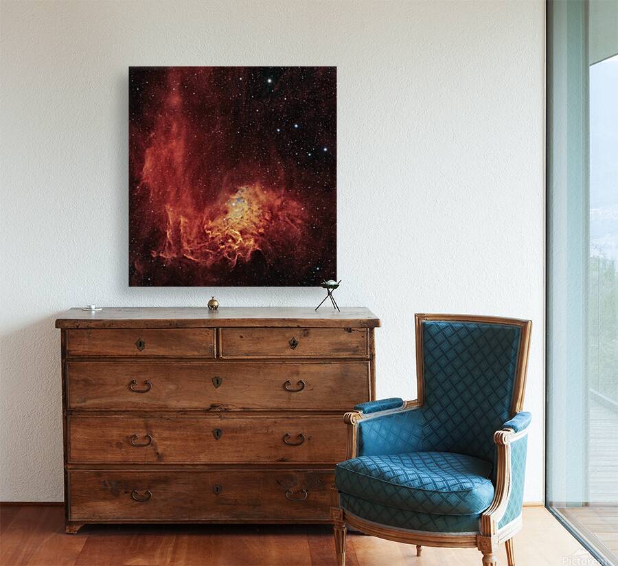 Flaming Star Nebula Reproduction
