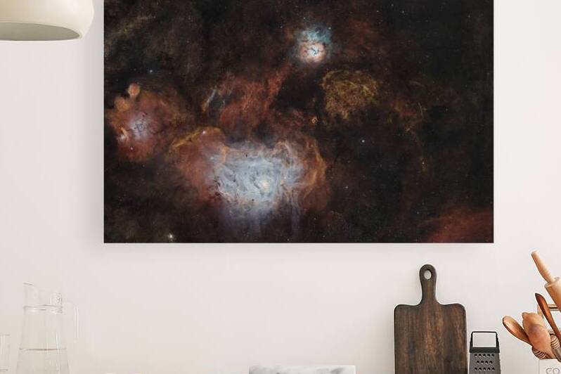 Lagoon Nebula by Toozastro
