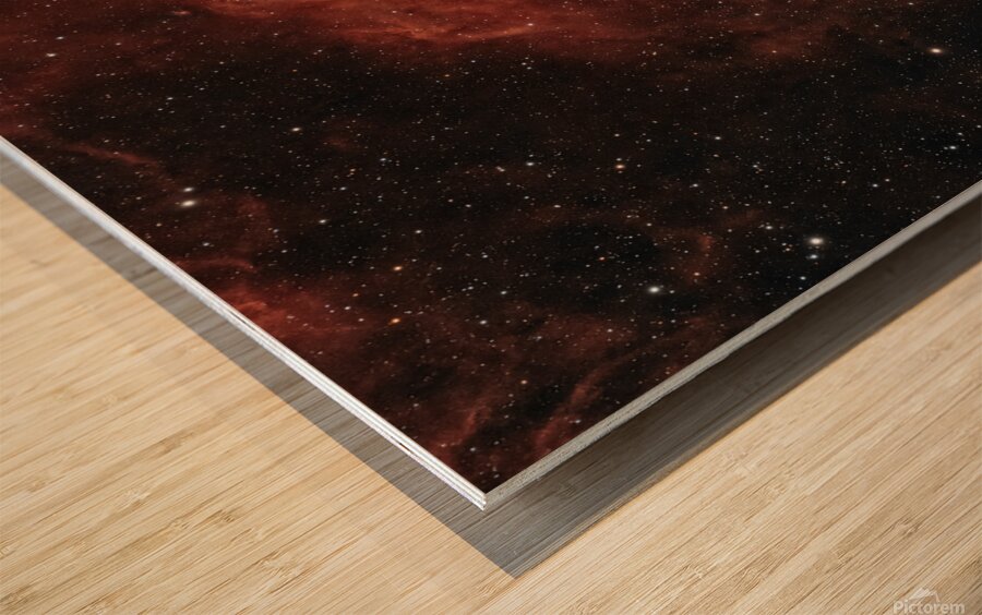 Tadpole Nebula Wood print