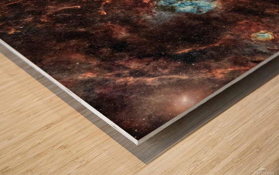 Deneb region Wood print