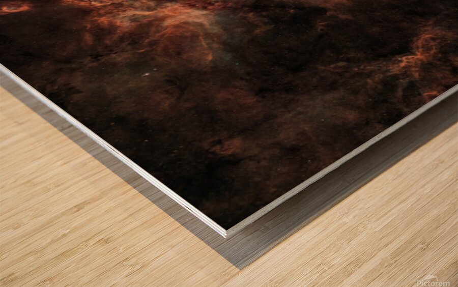 Carina Nebula Wood print