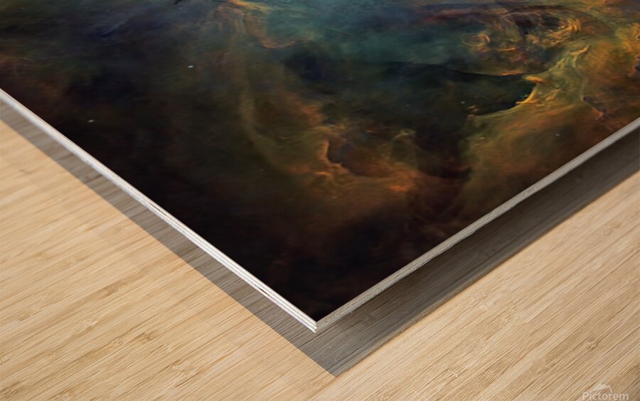 Orion Nebula Wood print