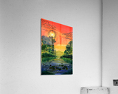 SUNSET AT THE RIVER  Acrylic Print