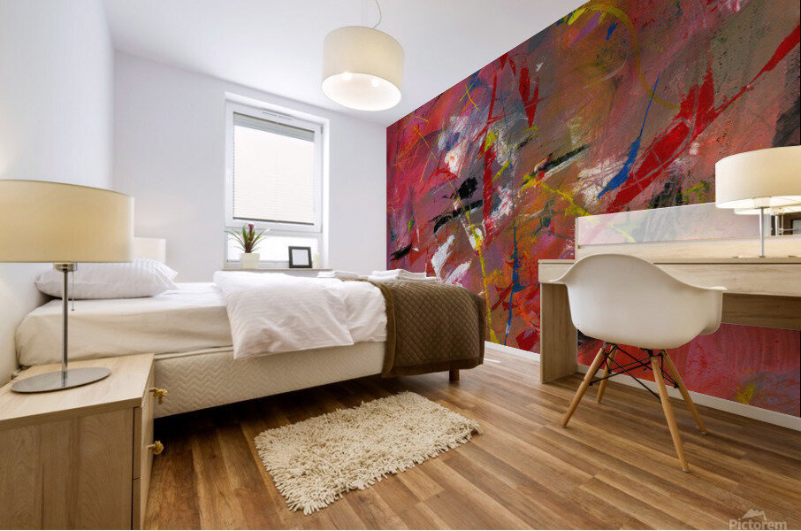 WHY WAR Mural print