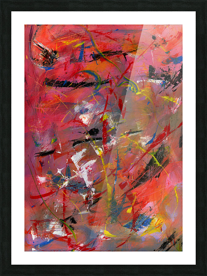 WHY WAR Picture Frame print