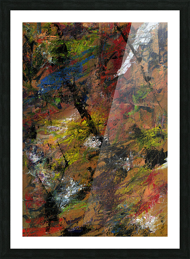 ALL OR NONE Picture Frame print