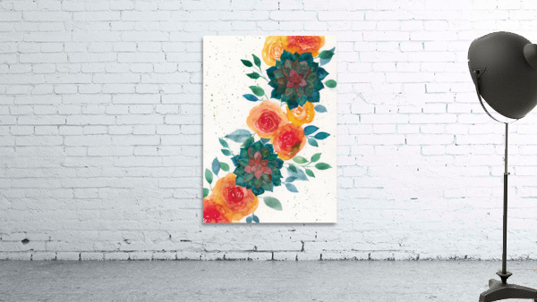 HOUSELEEKS & ROSES Wall Preview