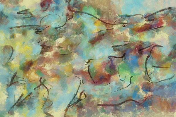 Abstract line art  the 10th horizontal Digital Download