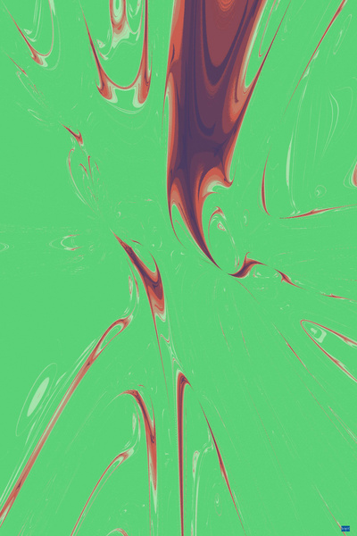 Blue angel art abstract design 109 Digital Download