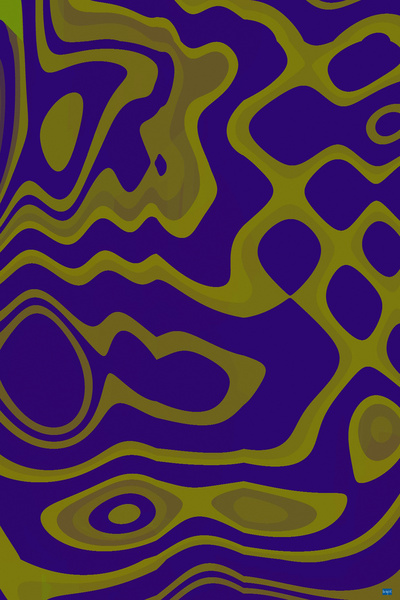 Blue angel art abstract design 121 Digital Download