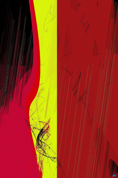 Blue angel art abstract design 17 Digital Download