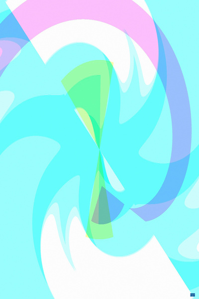 Blue angel art abstract design 29 Digital Download