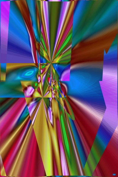 Blue angel art abstract design 38 Digital Download