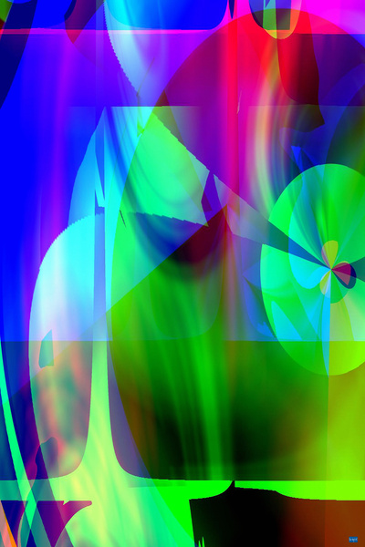 Blue angel art abstract design 41 Digital Download