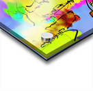 Abstract line art the 11th vertical Acrylic print